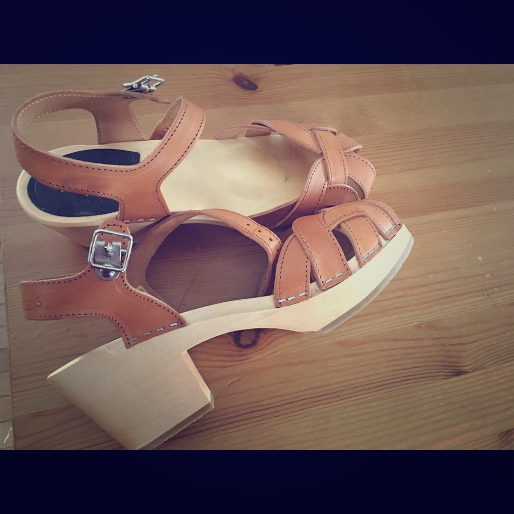Swedish Hasbeen sandals, never worn!